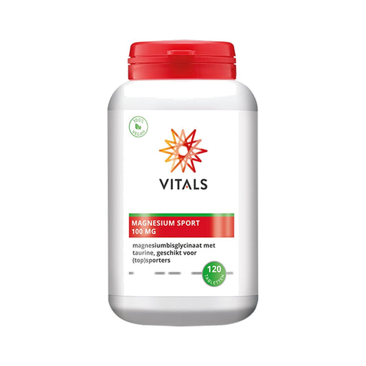 Magnesium Sport VITALS  kaufen – 100 mg Magnesium Bisglycinat + Taurin für Sportler, Fitness & aktive Menschen