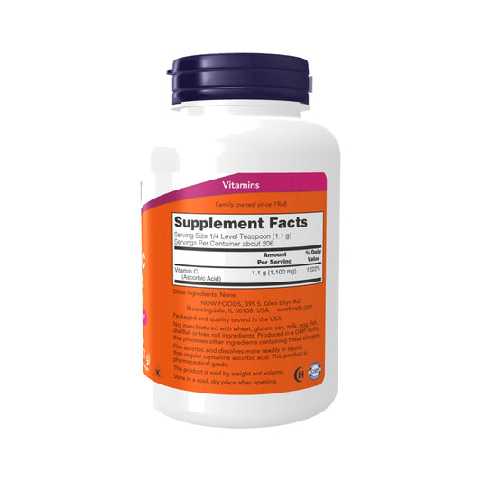 NOW Foods Vitamin C Kristalle (Pulver)