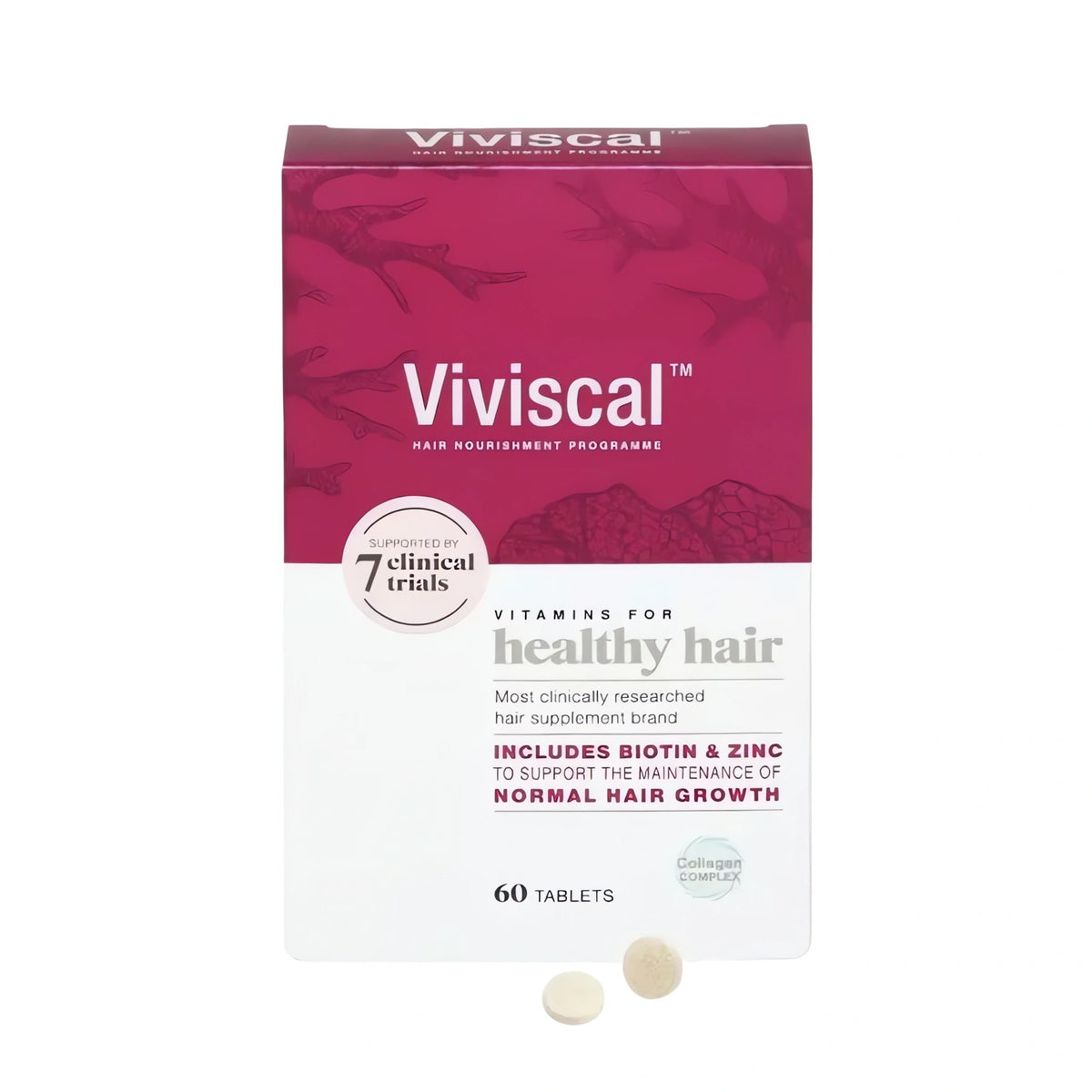 Premium Viviscal Haarvitamine für Frauen – Nahrungsergänzung mit Biotin, Zink, Eisen, Vitamin C und hochwertigen Inhaltsstoffen, jetzt online kaufen